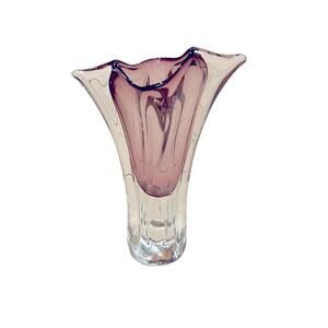 Josef Hospodka Bohemian Crystal Vase